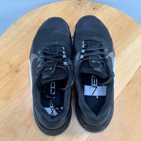Nike Metcon 7 Womens Size 7.5 Shoes Black White Gym Training Athletic CZ8280-010 - Picture 5 of 9